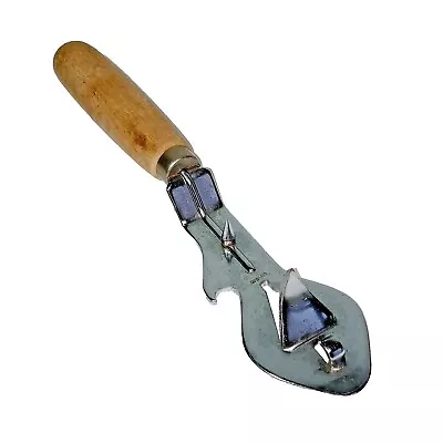 Vintage Germany Wood Handle Can Opener Kitchen Gadget • $5