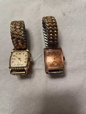 Vintage Gold-Filled Gruen And Bulova Watches • $39