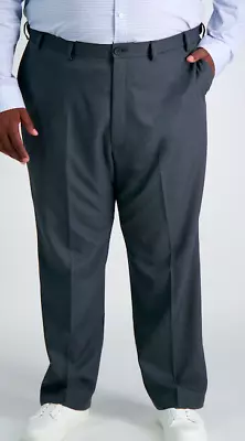 Haggar Mens BIG & Tall Cool 18 Pro Classic Fit Pants 50 X 29 NEW $80 HC90236 • $23