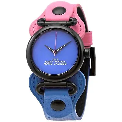 Marc Jacob’s | The Cuff Quartz Blue Dial Ladies Watch | Blue + Pink 💙⌚️🩷 • $139