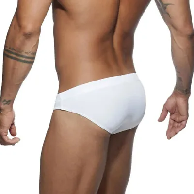 Men's Bath Swim Bikini Brief Sexy Low-rise Swimwear Beach Surf Shorts Swimsuit • $10.99