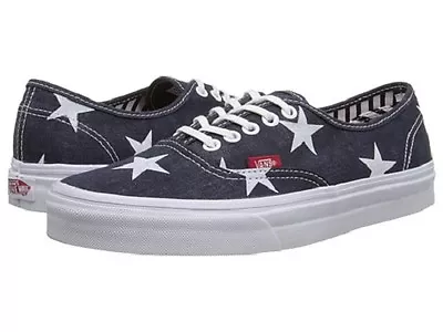 Vans AUTHENTIC Womens Shoes (NEW) Stars & Stripes USA Flag AMERICA Free Shipping • $29.75