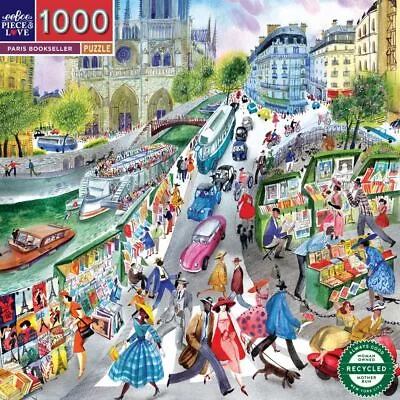 EeBoo - Paris Bookseller Puzzle 1000pc • $43.99