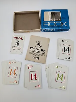 Vintage 1972 ROOK Card Game Parker Brothers With Rule Book - Complete • $9.99