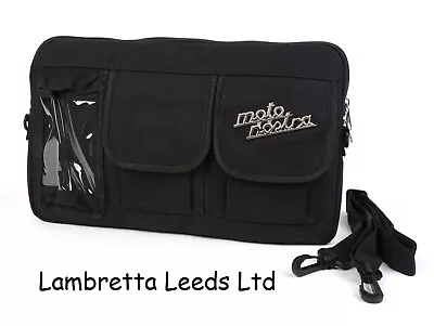 Lambretta - Vespa - Royal Alloy - Glove Box Bag Moto Nostra Black - Classic. • £29.95