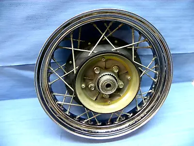 Yamaha Virago XV535 XV 535 Rear Wheel Shaft Drive Hub Rim Spokes Bearings #113 • $97.65