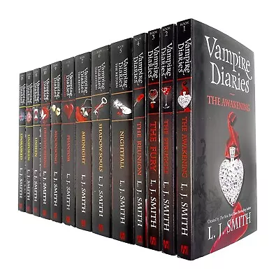 Vampire Diaries Complete Collection 13 Books Set By L. J. Smith • £42.45