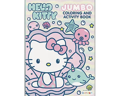 Hello Kitty Jumbo Coloring & Activity Kids Book 80 Pages + Bonus Bracelet Cutout • $9.99