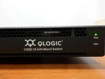 Qlogic 12200-18-28 18-Ports QDR Infiniband Network Switch • $49.99