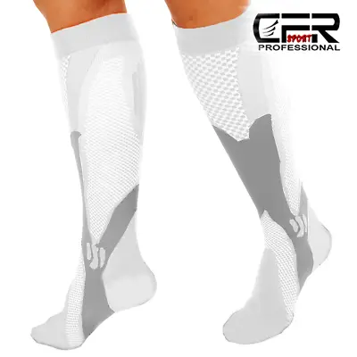Compression Socks 20-30mmHg Support Miracle Calf Leg Sport Men Women S&M/L&XL • $10.05