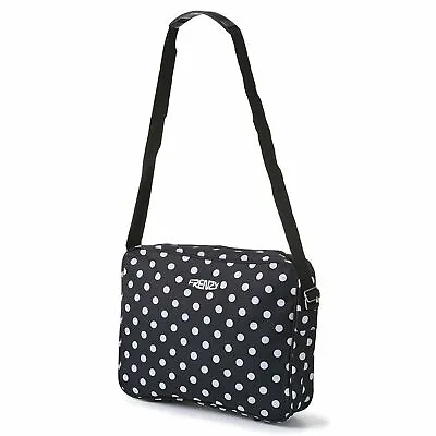 £3.95 • Buy Frenzy Polka Dot Cabin Carry On Flight Hand Luggage Dispatch Shoulder Bag 