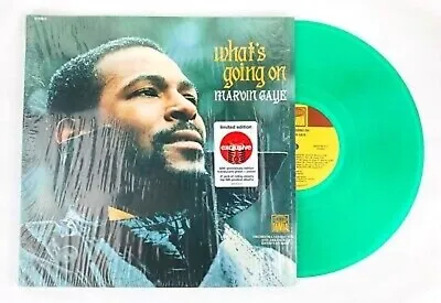 MARVIN GAYE - WHAT'S GOING ON  US Import  Green Vinyl LTD Edition And Poster • £45.99