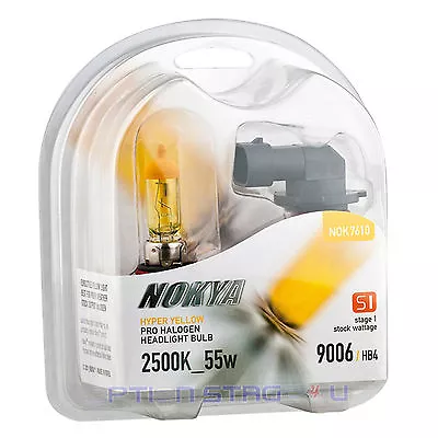 Nokya 9006 Hyper Yellow Stage 1 Headlight Halogen Light Bulb For Acura Fog Light • $15.95