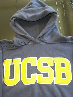 NWOT UCSB Gauchos Sweatshirt Hoodie Large NCAA Santa Barbara University Blue • $33.99