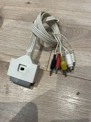 Bose SCART Cable To RCA  3.5mm Jack And 4 Pin AV48 AV28 • £14.90