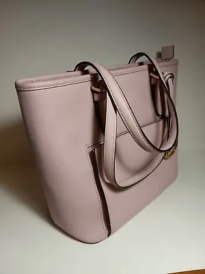 Michael Kors Lite Pink Leather Handbag Super Nice Authentic Original (LOOK!!) • $110