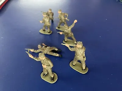 Airfix Toy Soldiers Painted British Commandos 1/32 Scale WW2 • £6.99