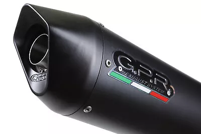 GPR Exhaust Triumph Tiger 1050 2007-2012 Homolog Slip-On Furore Nero • $394