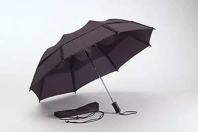 Gustbuster 43  Metro Collapsable Travel Umbrella Logo Overruns No Color Choices • $28