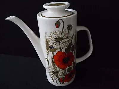 £5.99 • Buy Vintage JG Meakin Studio - Poppy  COFFEE POT - 2 1/4 Pint - 1970's - VGC