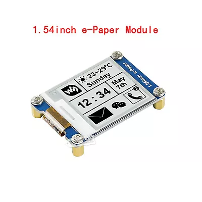 1.54  SPI E-ink For RPi Raspberry Pi Zero 2 W 3 Model B 4 ( NOT Touch Screen ) • $14.44