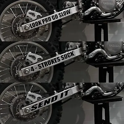 Dirt Bike Swingarm Decal Set • $18