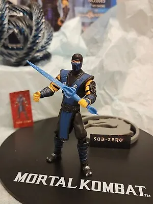 Mortal Kombat Sub Zero Action Figure 20th Anniversary MK9 Jazwares 3.75  2011 • $29.99