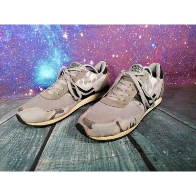 £16.99 • Buy Jack & Jones Suede Shoes Vintage Clothing Grey Camouflage Size UK 11
