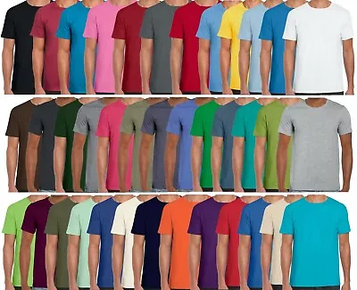 £7.25 • Buy Gildan SoftStyle® Ringspun Cotton Short Sleeve Tee T-Shirt Sizes: S - 5XL