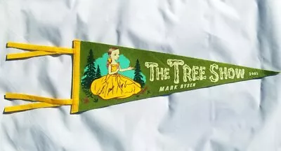 Mark Ryden The Tree Show Pennant Flag Felt Silkscreen 2007 SIGNED RARE! NEW • $350