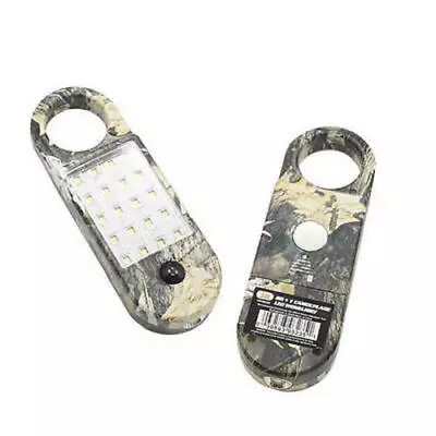 20 + 1 Camouflage LED Worklight Handheld Camo Flashlight Hang Clip & Magnet • $10.61