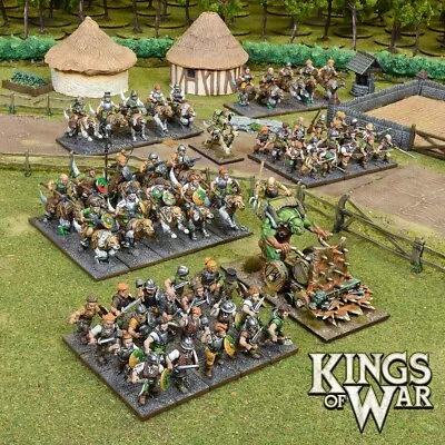 Halfling Army - Kings Of War Mantic Hobbits League Of Rhordia Warhammer 28mm THG • $84.95
