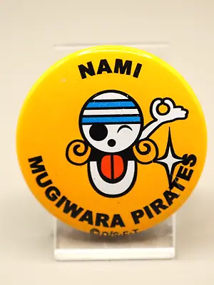 Nami One Piece Pirate Flag Can Badge Pinback Button Japan C608 • $15.99