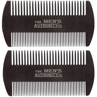 Steel Set Premium Slim Hair Combs Beard Comb For Men Mustache Comb Wallet Comb • $15.89