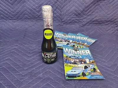 Kyle Larson Signed 2019 Nascar Monster Energy Allstar Race Win Bottle  Decals • $425