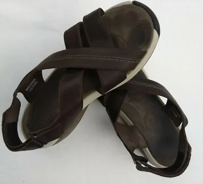 MBT Sandal Toning Shoes 400124-01 Womens 10 Brown Used • $23.59