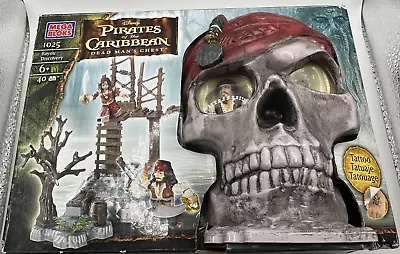 Mega Bloks Pirates Of The Caribbean Skull Dead Man's Chest 1025 New Open Box • $18