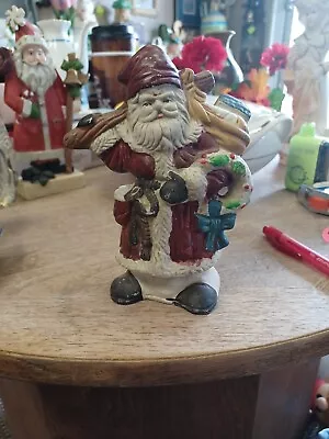 Vintage Ceramic Antique Look Santa New • $9.99