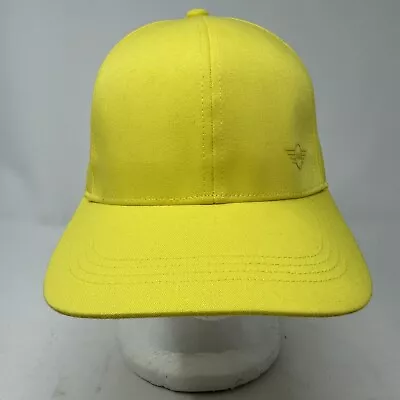 Mini Cooper Hat Cap Adult One Size Adjustable Strap Back Yellow • $29.95
