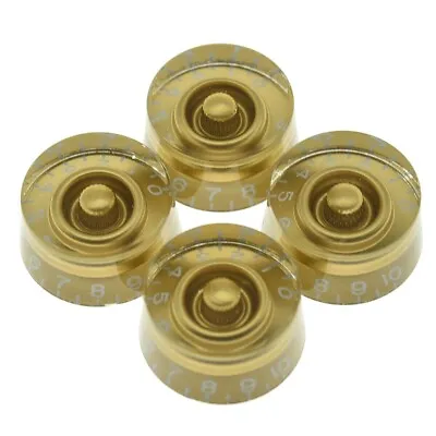 New 4 Buttons Gold For Cts - Guitar Gibson E. -u. (USA) Les Paul Sg • $52.47