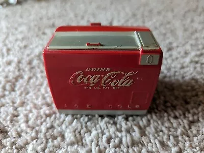Vintage 1950s Drink Coca-Cola Ice Cold Cooler Music Box • $65
