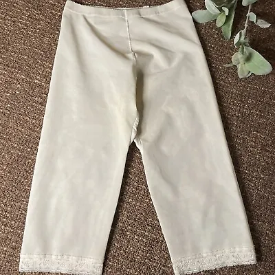 Vintage Mesh Petti Pants Slip Underwear AS IS FLAW Small See Measurements • $0.99