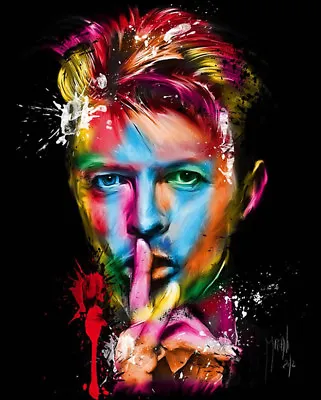 David Bowie  Shush  Iconic Repro Abstract Canvas Box/ Print Art  A4 A3 A2 A1 • £13.99