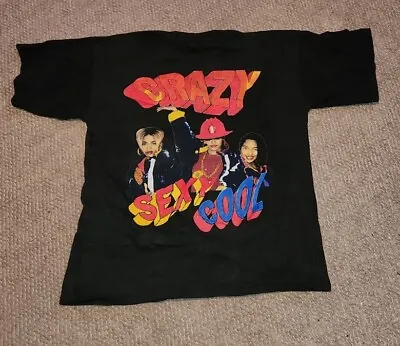 Vintage TLC Crazy Sexy Cool Creep Single Stitch Tee Shirt 90's R&B XL Rap Faded • $1599.99