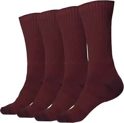 JuDanzy 2 Pack Of Men's Premium Athletic Sports Team Crew Socks For Football Ba • $39.07