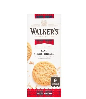 WALKERS OAT SHORTBREAD 171g X 2 • £10.95