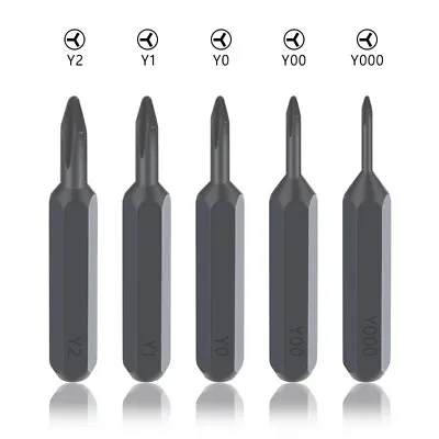 $8.95 • Buy 5PC Tri-Wing Precision Screwdriver Micro Bits Set For Video Games & Electronics