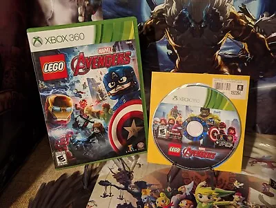 LEGO Marvel's Avengers (Microsoft Xbox 360 2016) NO MANUAL Tested & Working  • $10.99