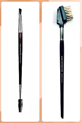 Make Up For Ever 💄 Face Eye Brow Tools 274 + 276 Makeup Beauty Brush Set | Lot • $21.35