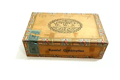 Vintage W W S Special Filler Wooden Cigar Box 1940's Era Tax Stamp Date ~ Loose • $11.99